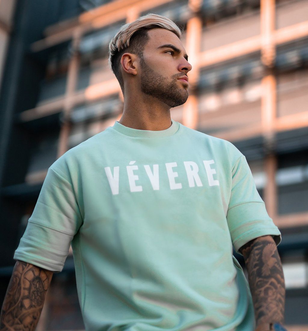 Pastel Green Oversized T-Shirt - Vevere