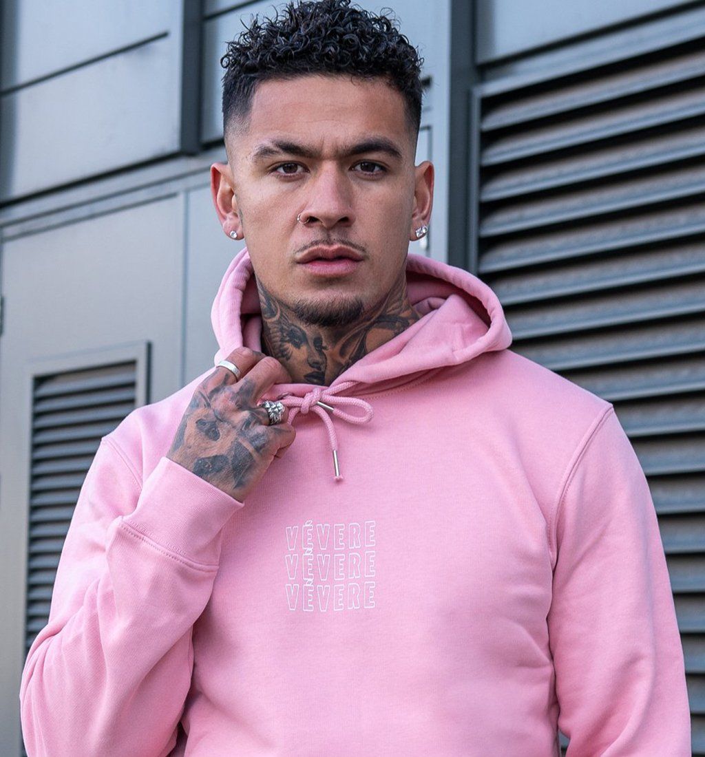 Dusky Pink Tré Hoodie - Vevere