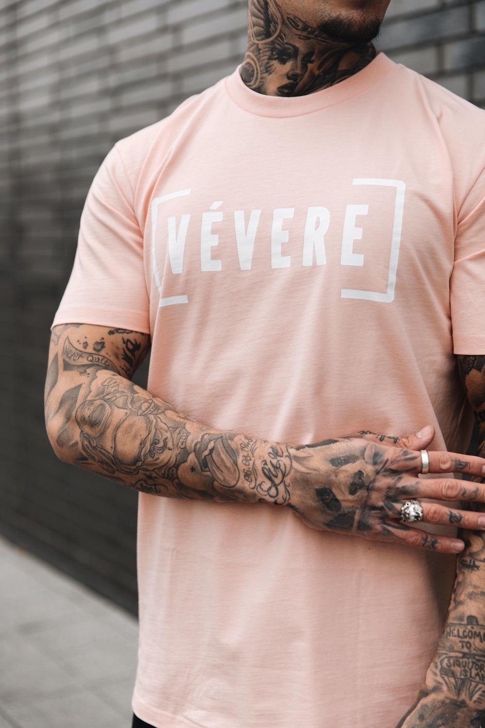 Peach Classic T-Shirt front - Vevere