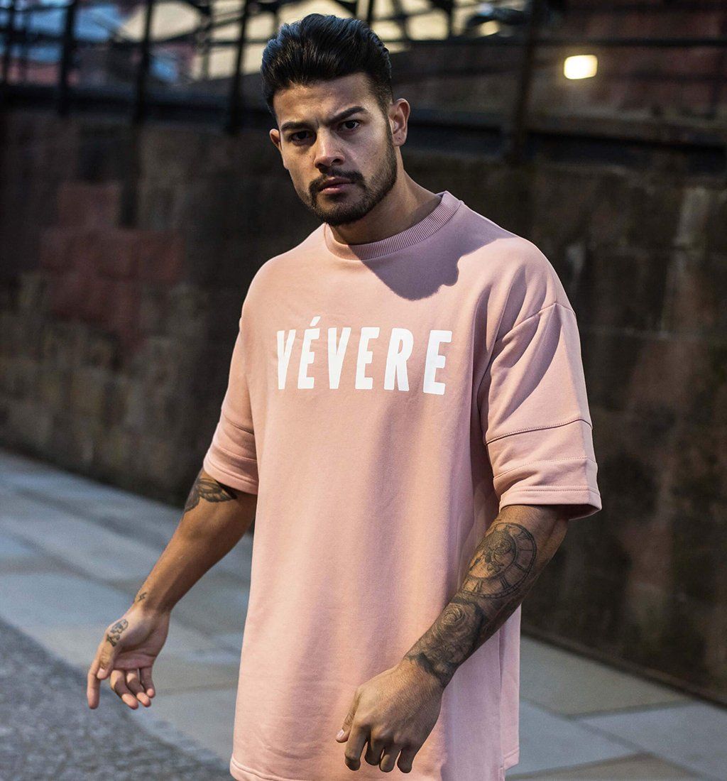 Peach Oversized T-Shirt - Vevere