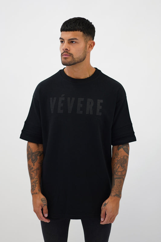 All Black Oversized T-Shirt - Vevere
