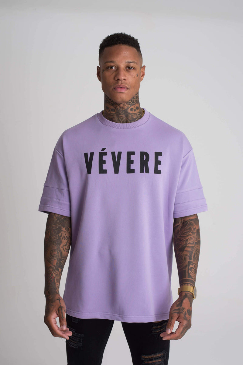 Lilac Oversized T-Shirt - Vevere