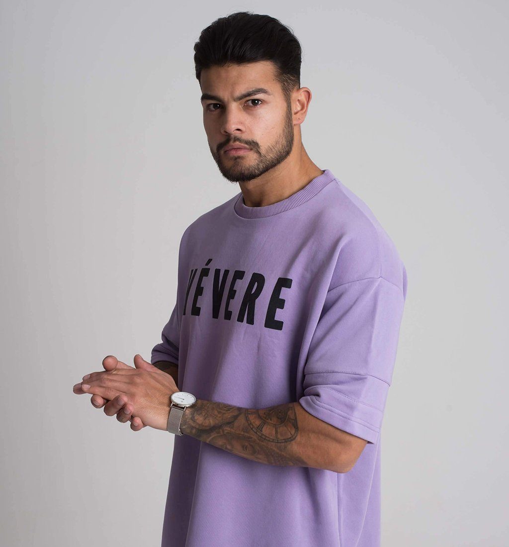 Lilac Oversized T-Shirt hero 2 - Vevere